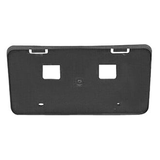 Sherman® - Black Front License Plate Bracket