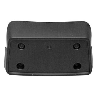 Sherman® - Matte Black Front License Plate Bracket