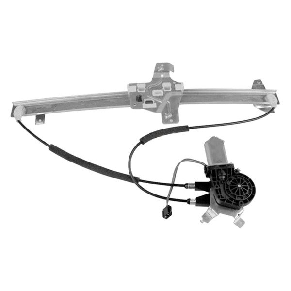 Sherman® - Front Driver Side Power Window Regulator and Motor Assembly