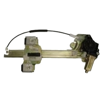 Sherman® - Rear Driver Side Power Window Regulator and Motor Assembly