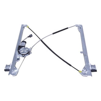 Sherman® - Front Driver Side Power Window Regulator and Motor Assembly