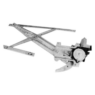 Sherman® - Rear Passenger Side Power Window Regulator and Motor Assembly