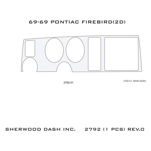 Sherwood® - 2D Dash Kit (1 Pc)