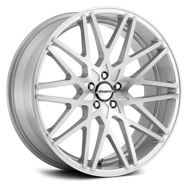 SHIFT WHEELS® - FORMULA Silver with Machined Face