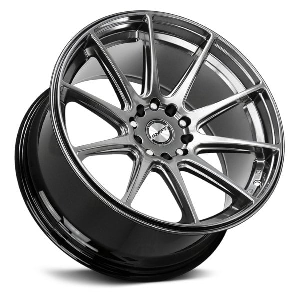SHIFT WHEELS® GEAR Wheels - Platinum Silver Rims