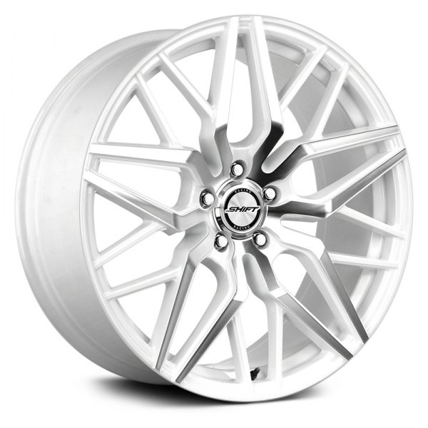 SHIFT WHEELS® - SPRING White with Machined Face
