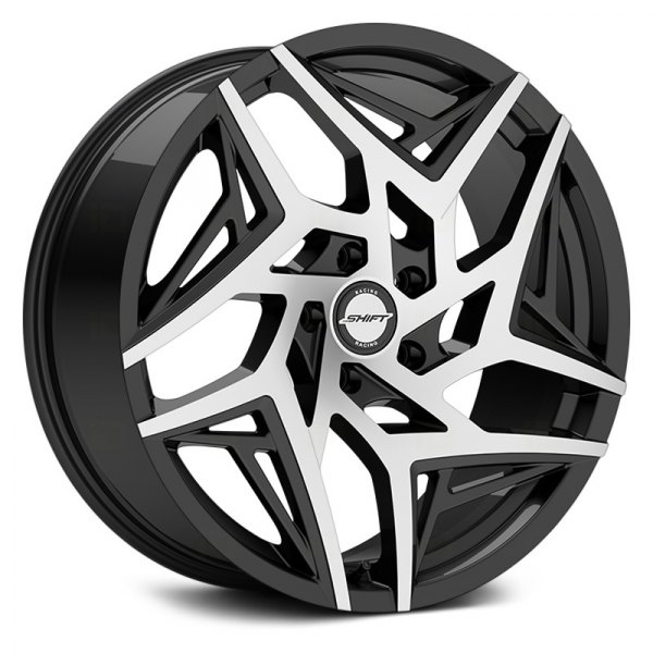 SHIFT WHEELS® - VALVE Gloss Black with Machined Face