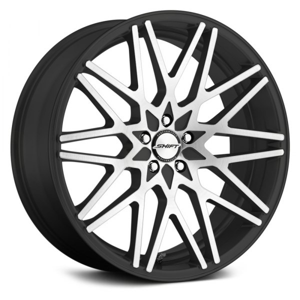SHIFT WHEELS® - FORMULA Gloss Black with Machined Face