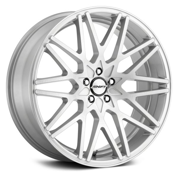 SHIFT WHEELS® - FORMULA Silver with Brushed Face