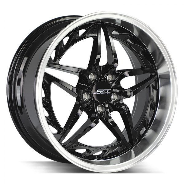 SHIFT WHEELS® - INJECTOR Black with Polished Lip