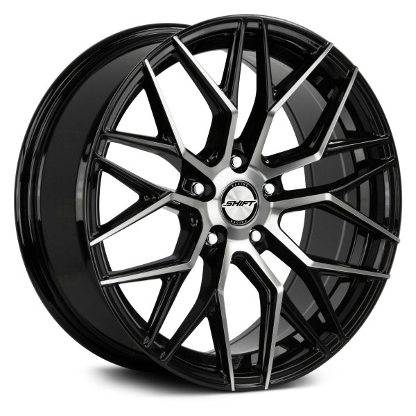 SHIFT WHEELS® - SPRING Gloss Black with Machined Face