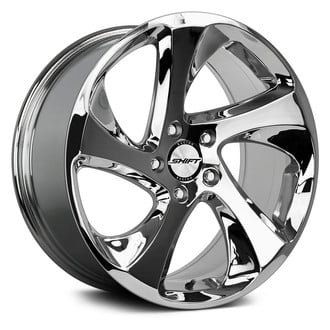 新品　20インチ 5H114.3 8J+47 ４本　グリミットシルバー SG2 SHIFT WHEELS® STRUT Wheels - Chrome Rims - H22851235