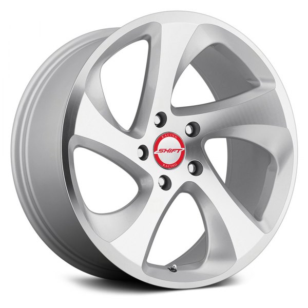 SHIFT WHEELS® - STRUT Silver with Machined Face
