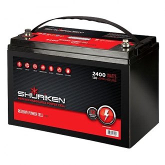 Shuriken® - 2400 W 120 Ah AGM Audio Power Battery