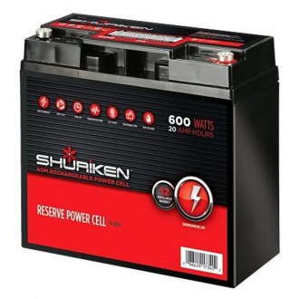 Shuriken® - 600 W 20 Ah AGM Audio Power Battery