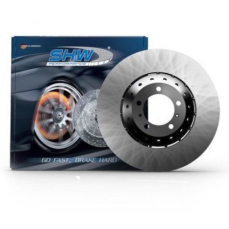 SHW Performance® - Plain Front Brake Rotor