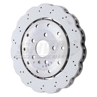 SHW Performance® - Drilled Rear Brake Rotor
