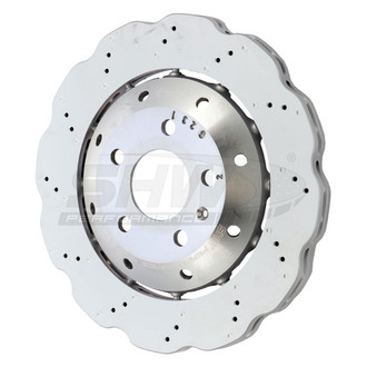 SHW Performance® - Drilled Rear Brake Rotor