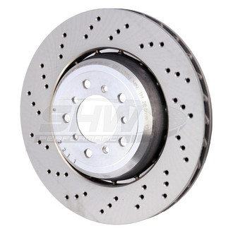 SHW Performance® - Drilled Pin-Drive Disc Brake Rotor