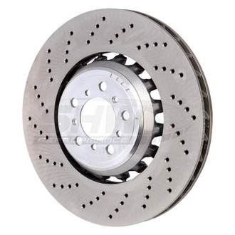 SHW Performance® - Drilled Pin-Drive Disc Brake Rotor