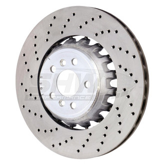 SHW Performance® - Drilled Rear Brake Rotor