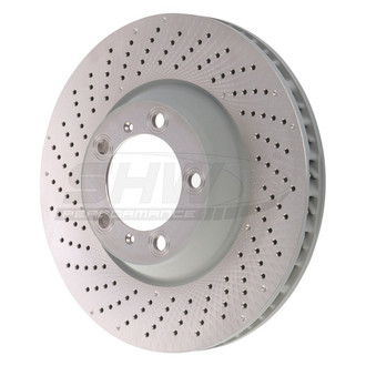 SHW Performance® - Drilled Front Driver Side Brake Rotor