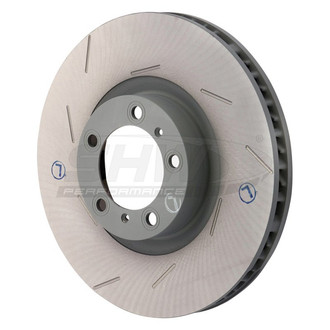 SHW Performance® - Slotted 1-Piece Disc Brake Rotor