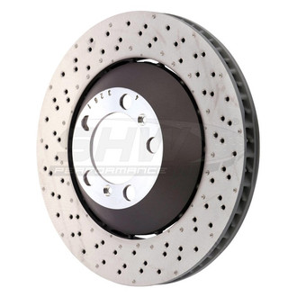 SHW Performance® - Drilled Pin-Drive Disc Brake Rotor