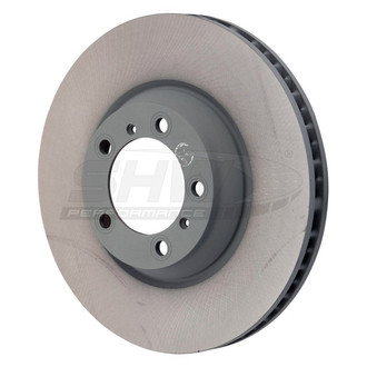 SHW Performance® - Plain Front Passenger Side Brake Rotor