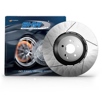 SHW Performance® - Drilled and Slotted Pin-Drive Disc Brake Rotor