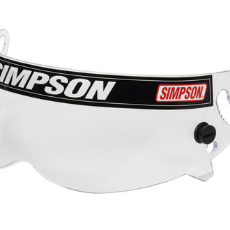 Simpson® - Clear Replacement Helmet Shield for X-Bandit/Diamondback/RX SA10