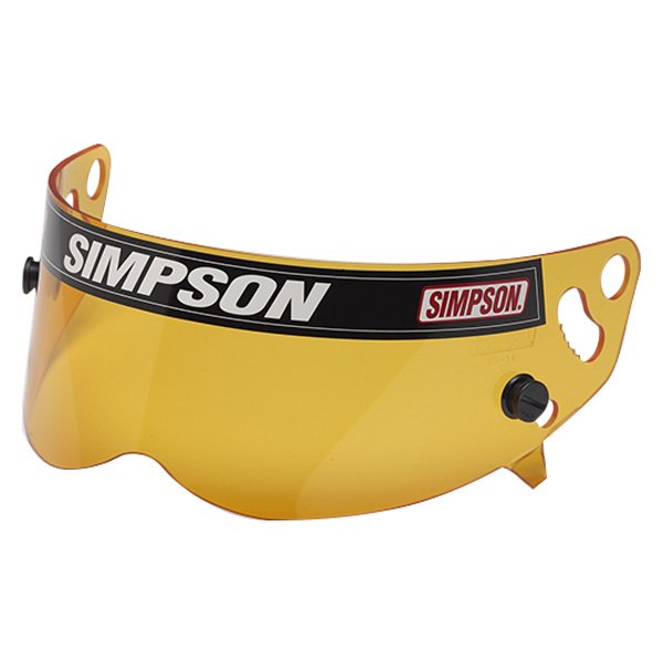 Simpson® - X-Bandit/ Diamondback/RX SA10 Amber Helmet Face Shield
