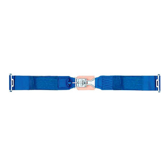 Simpson® - Latch and Link Lap Belt 55" Wrap Around Pull Down, Platinum