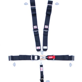Simpson® - Black 55" 5-Point Pull-down Bolt-in Sport Harness System