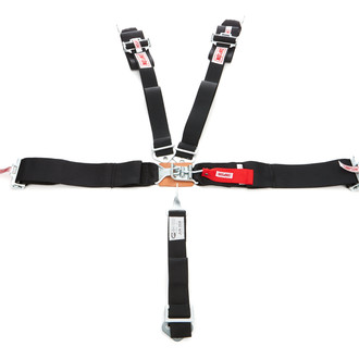 Simpson® - Black Latch and Link 62" Pull Up Bolt-in Individual 5-Point Harness System