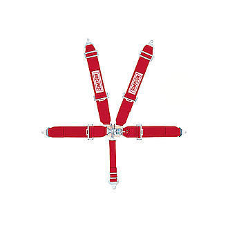 Simpson® - Red Latch and Link 55" Pull Down Bolt-in Individual 5-Point Harness System