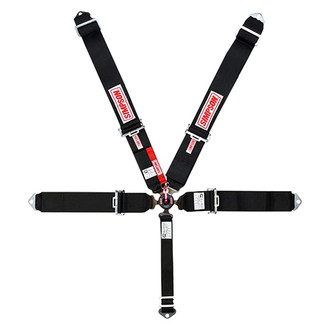 Simpson® - 5-Point 55" Bolt In Pull Down Individual Harness, Platinum