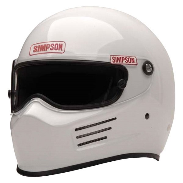 Simpson® 6200021-F - Bandit Full Face White M Size Racing Helmet