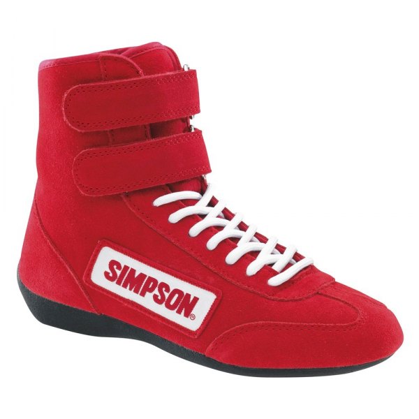 Simpson® - Red 11 High-Top Racing Shoes