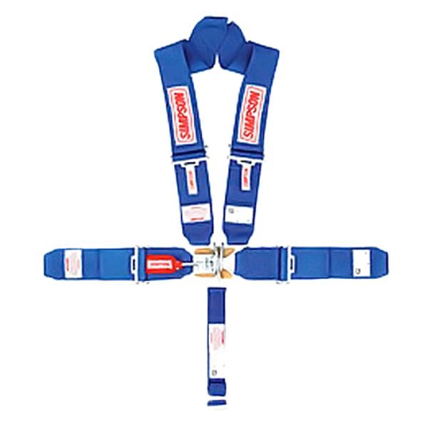 Simpson® - Platinum Blue Latch and Link 55" Pull-Down Bolt-In 5-Point Harness System