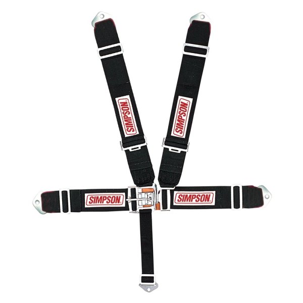 Simpson® - Black Latch FX 62" Pull-Down Bolt-In Individual 5-Point Harness System