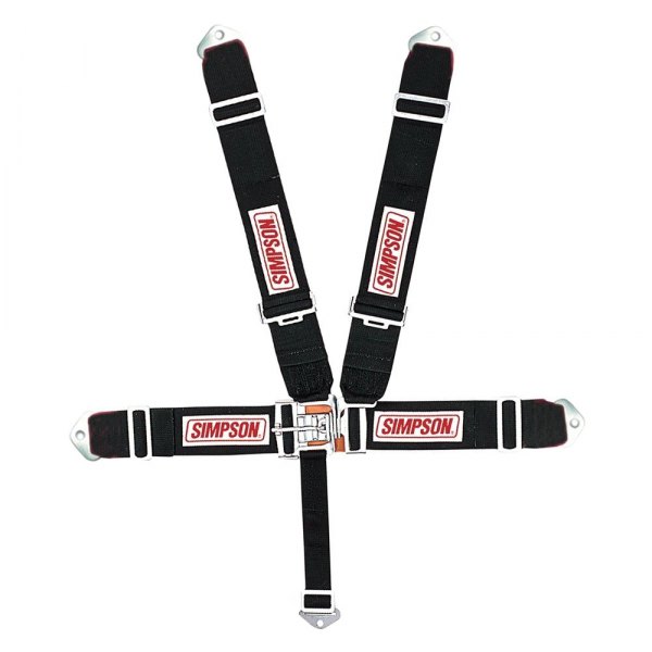 Simpson® - Black Cam-Lock 55" Pull-Down Bolt-In 5-Point Harness System