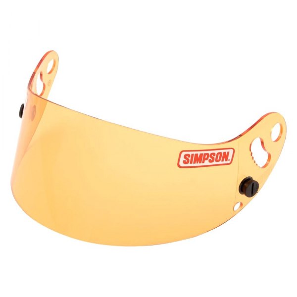 Simpson® - Amber Replacement Helmet Shield for Devil Ray Helmets