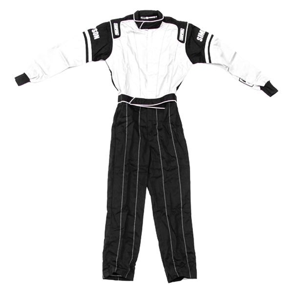 Simpson® - Legend II Series Gray with Black S Racing Suit