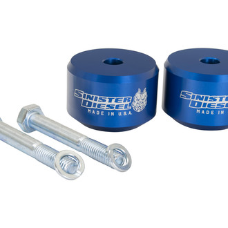 Sinister Diesel® - 2" Front Leveling Coil Spring Seat Spacers