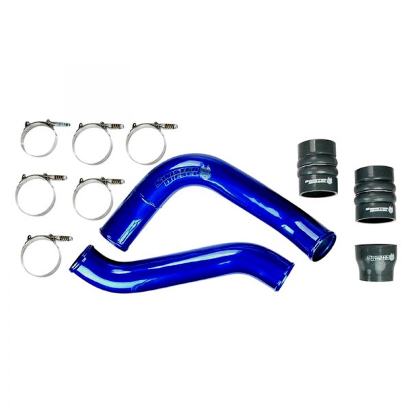 Sinister Diesel® - Hot Side Blue Charge Pipe Kit