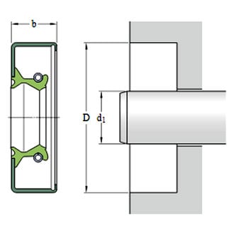 SKF® - Crankshaft Seal
