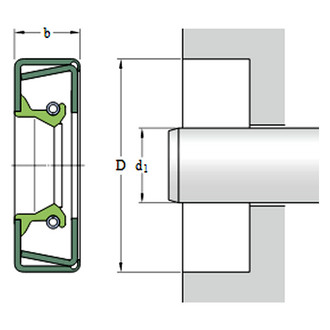 SKF® - Rear Crankshaft Seal