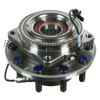 SKF® - Front Driver or Passenger Side Wheel Bearing and Hub Assembly
