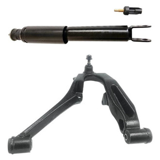 SKP® - Front Driver Side Shock Absorber and Control Arm Kit